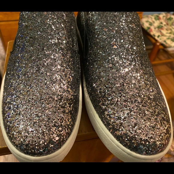 Authentic Michael Kors sneaker slip on gun powder - Picture 6 of 11